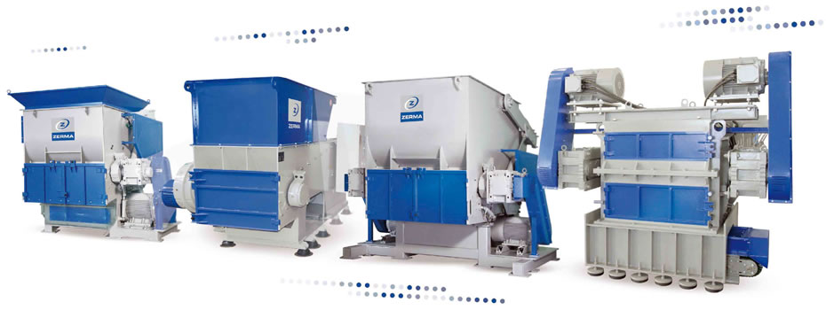 single shaft shredders for a wide range of applications